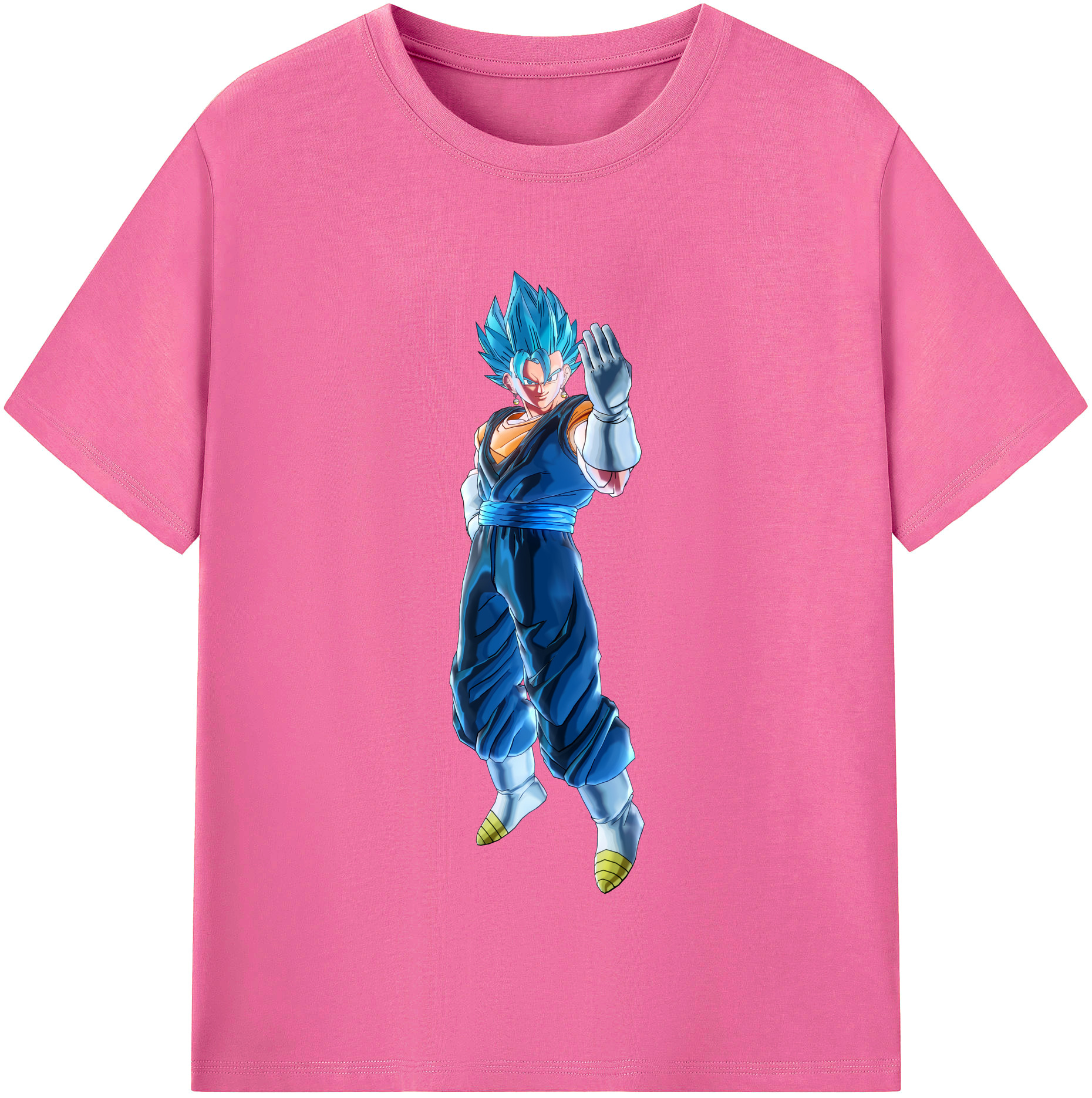 （画像用） ドラゴンボール ベジット DRAGON BALL Vegetto レディースカジュアルプリントTシャツ（綿100％）